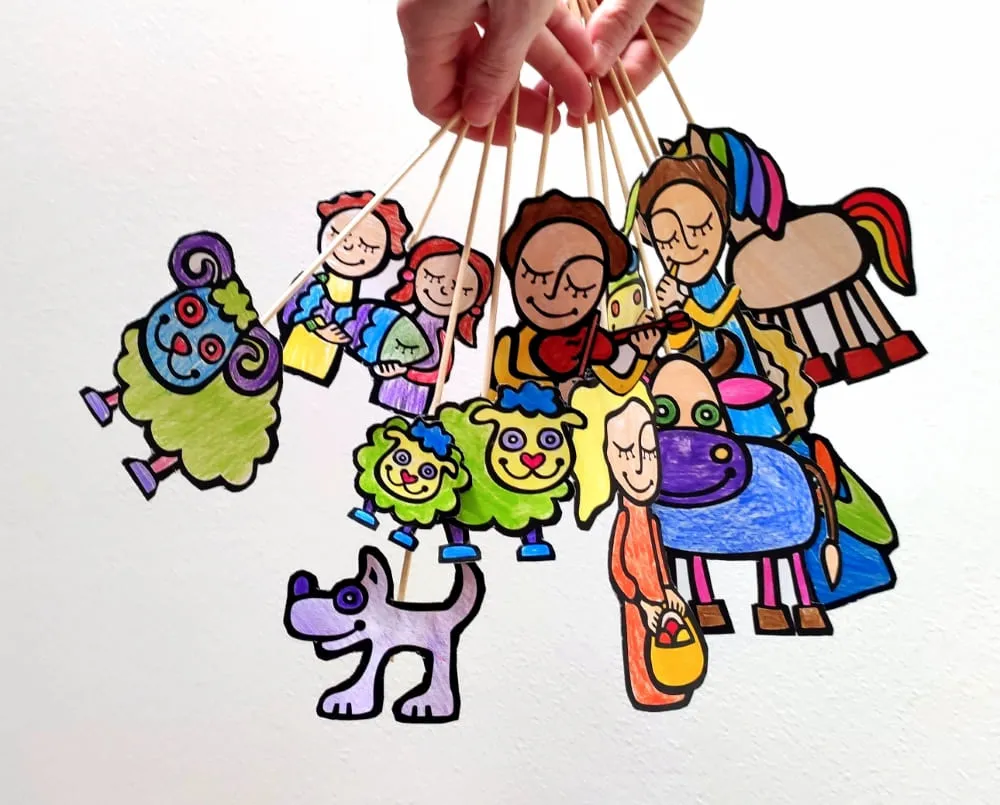 Kreativní ADVENTNÍ KALENDÁŘ BETLÉM (PDF verze)