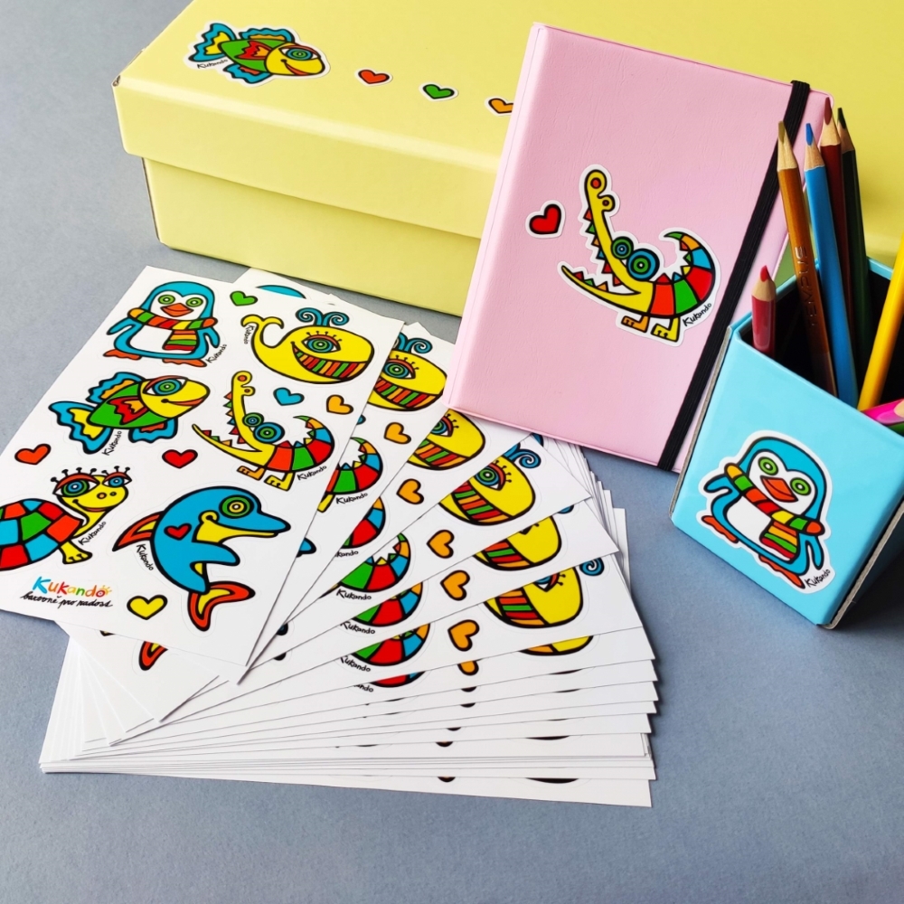 Samolepky KUKANDO VE VZDUCHU