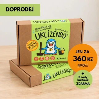 UKLÍZENDO – motivační uklízecí hra – DOPRODEJ