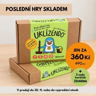 UKLÍZENDO – motivační uklízecí hra + DÁREK