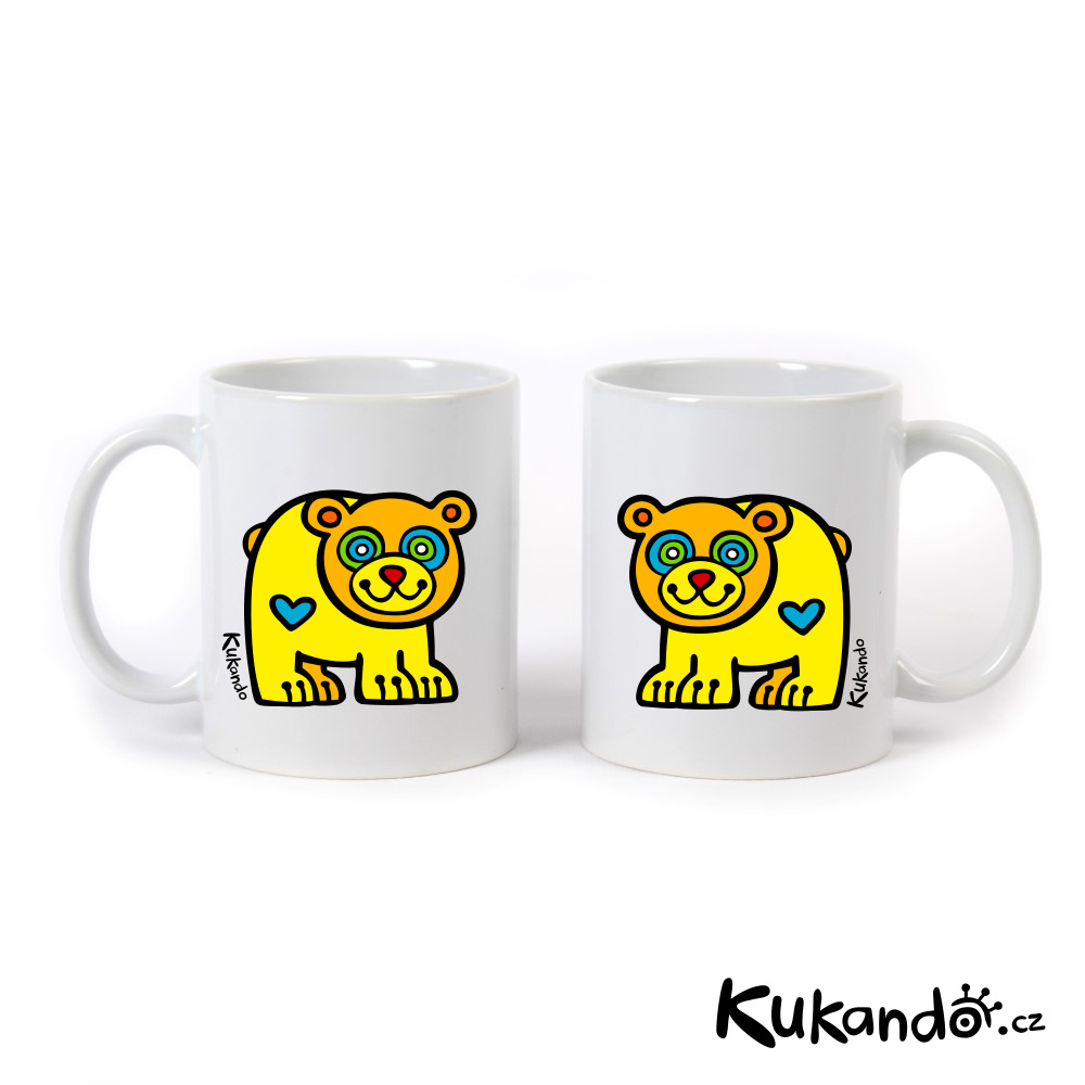 Keramický hrnek MEDVĚD