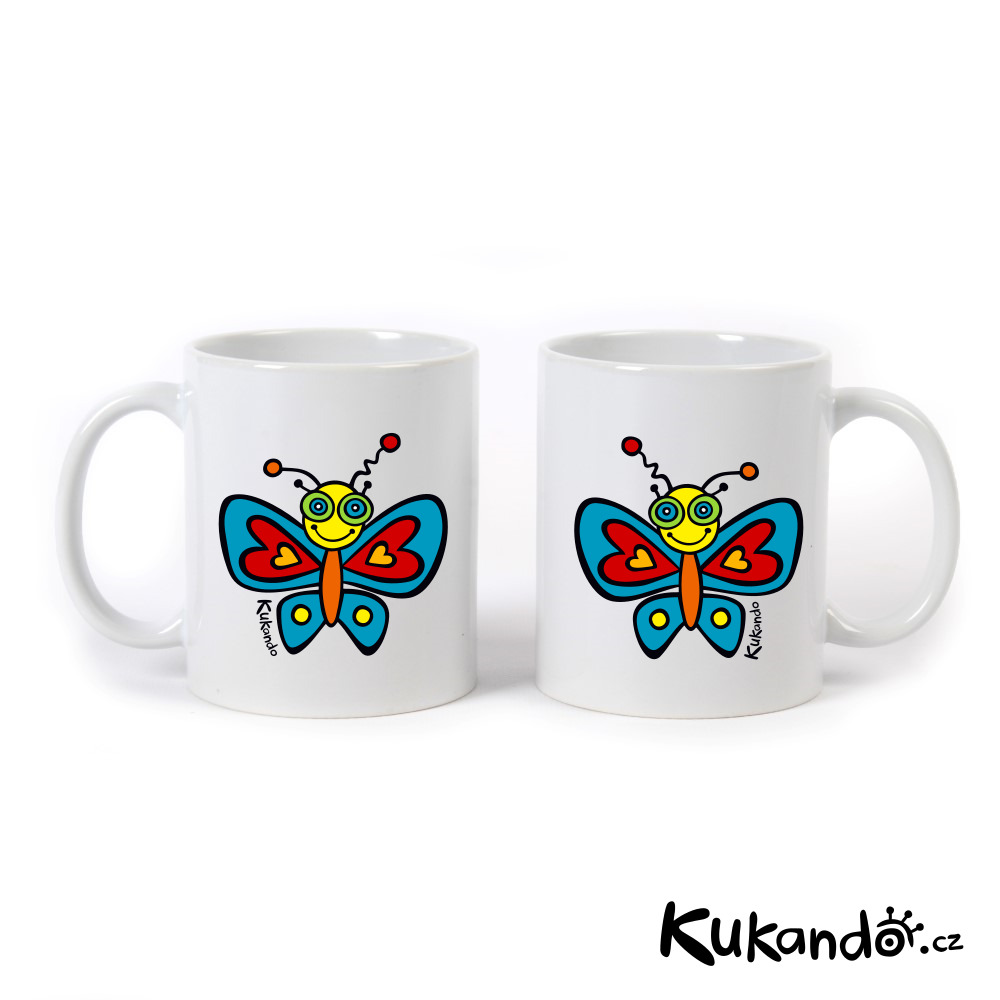 Keramický hrnek MOTÝL