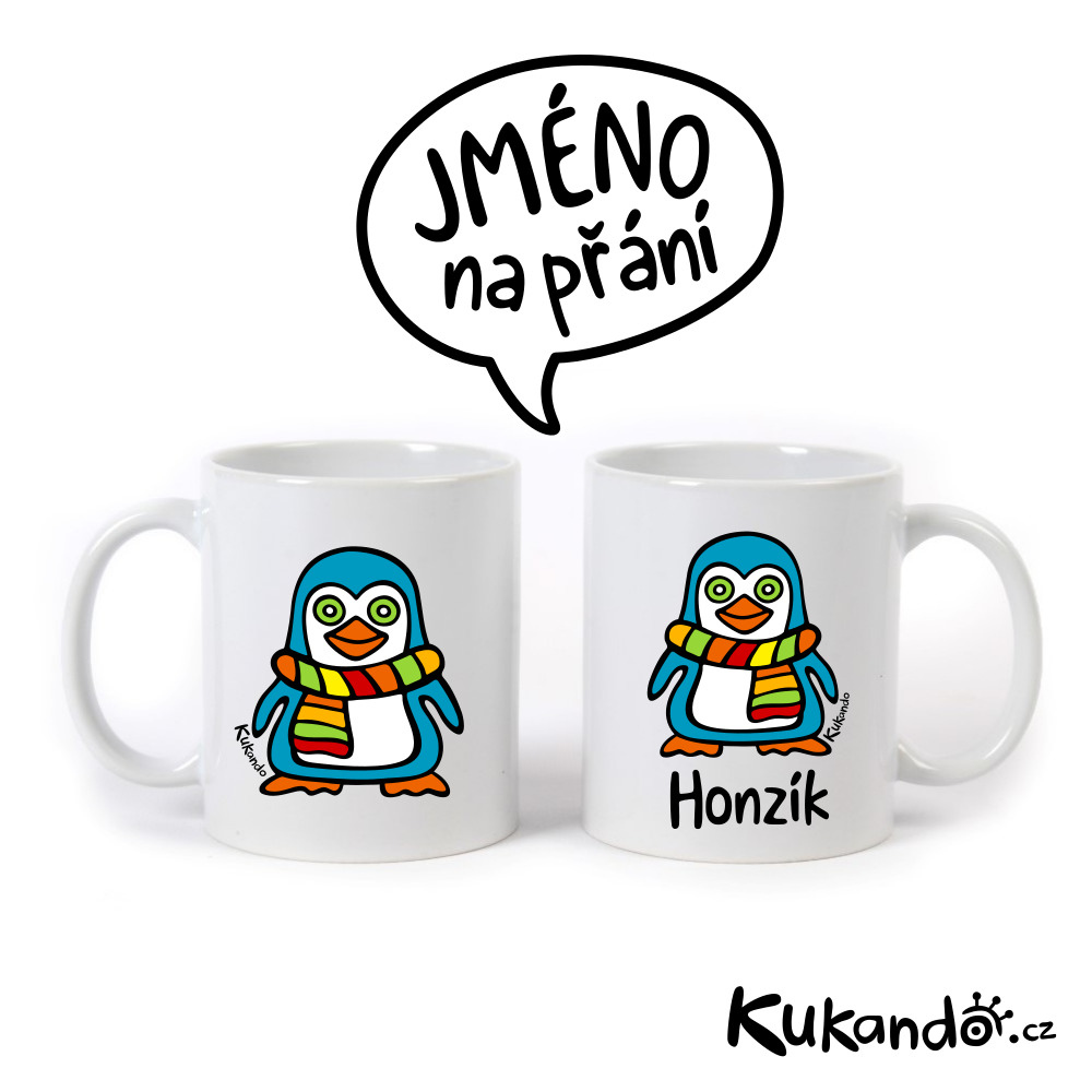 Keramický hrnek se jménem na přání TUČŇÁK