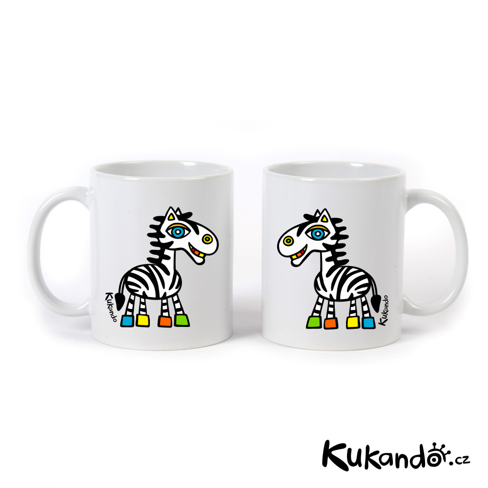 Keramický hrnek ZEBRA