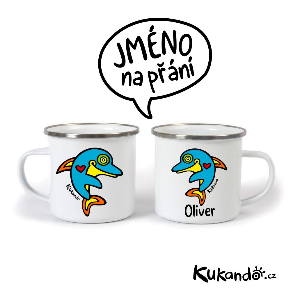 Plecháček se jménem na přání DELFÍN