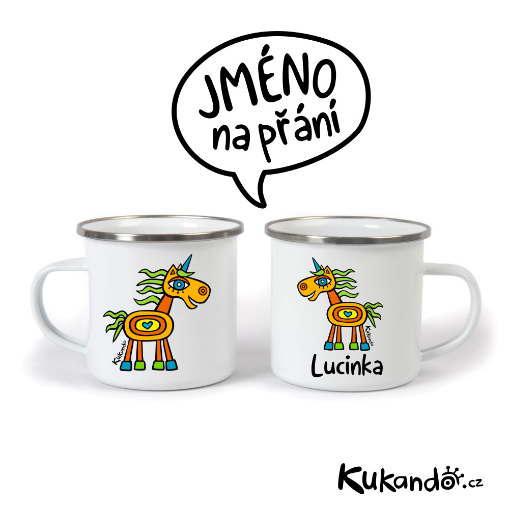 Plecháček se jménem na přání JEDNOROŽEC