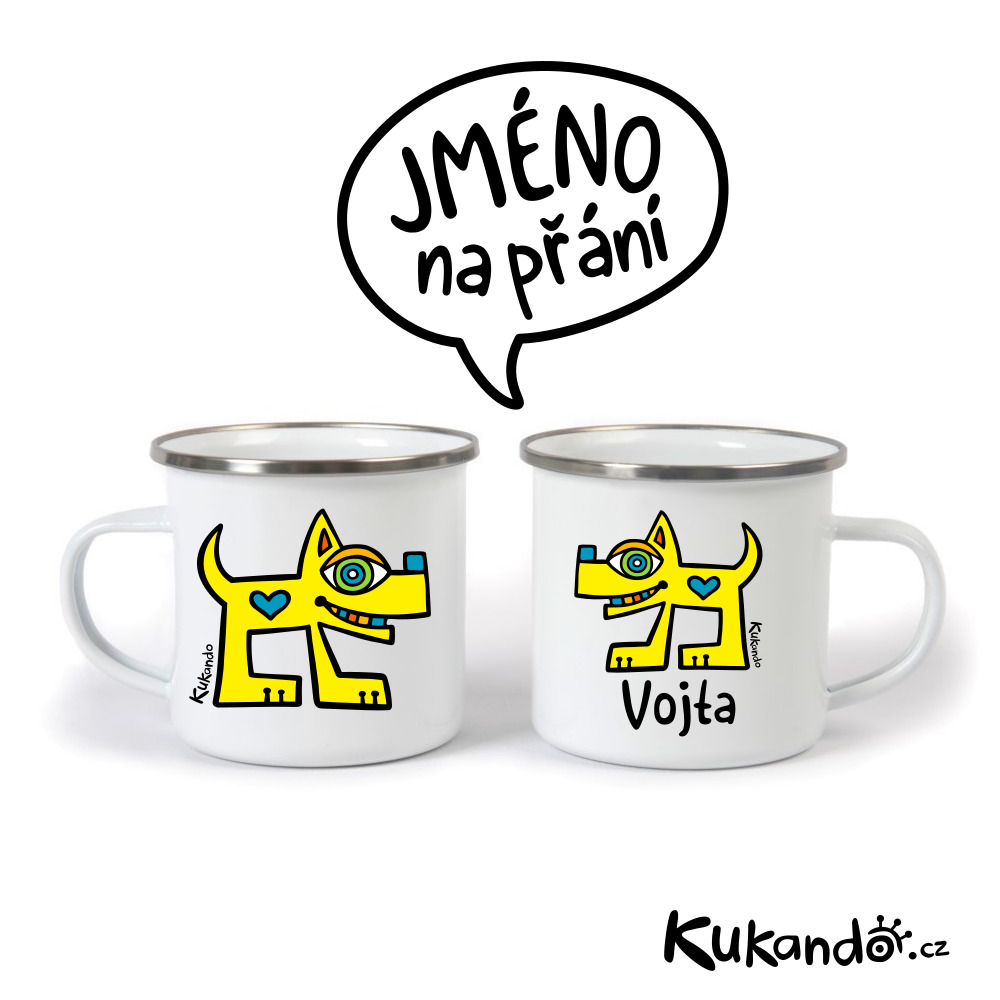 Plecháček se jménem na přání PEJSEK