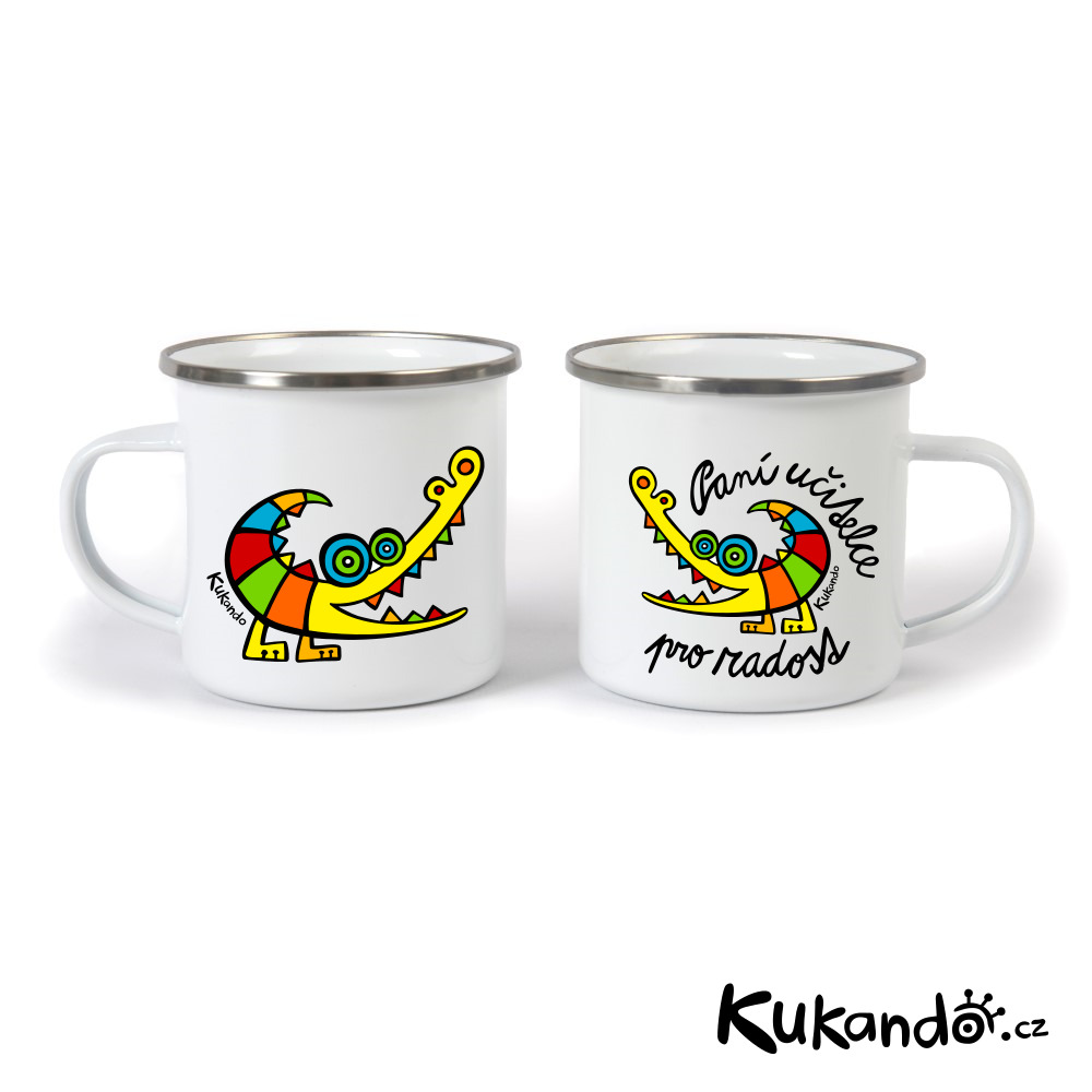 Plecháček pro učitelku S KROKODÝLEM s věnováním na přání